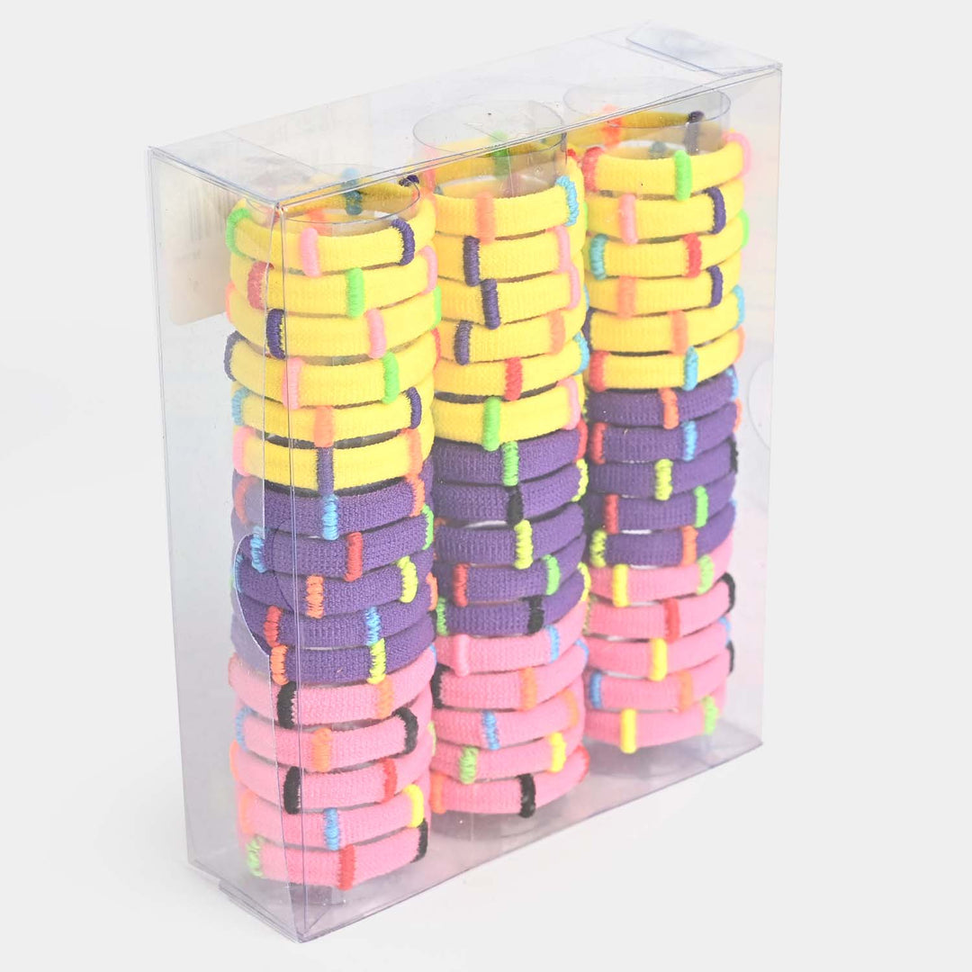Girls Multicolor Hair Ties/Pony Set