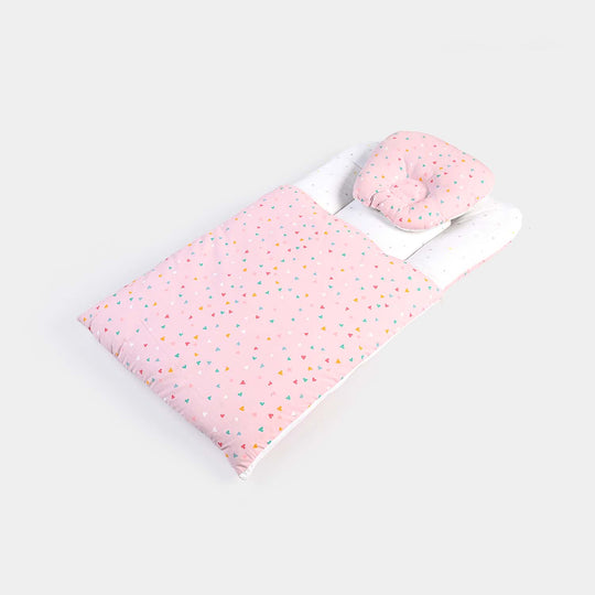 Baby Carry Nest with Head Pillow 1339 Pink