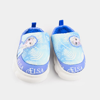 Girls Slipper Fur F4279-Blue