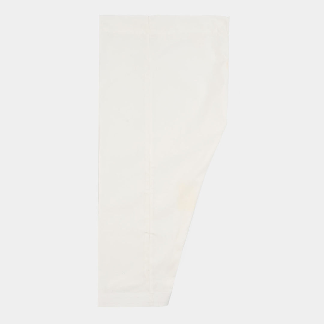 Boys Poly Viscose Kurta Pajama (Blended) - White