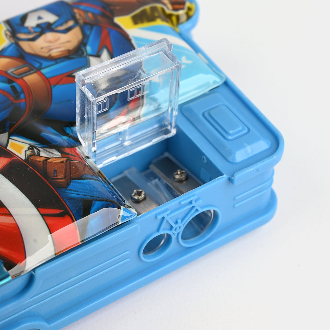 Double Sided Multi-functional Magnetic Pencil Box