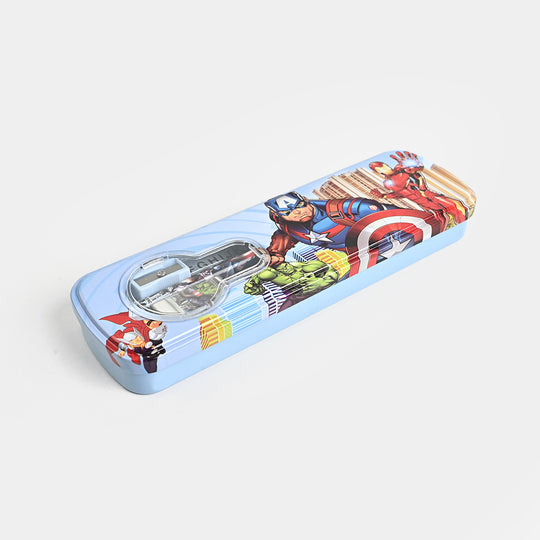 Stationary Pencil Box Metal for Kids