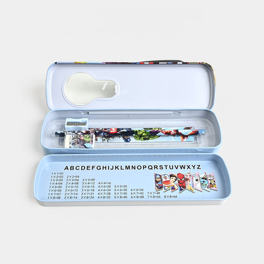 Stationary Pencil Box Metal for Kids