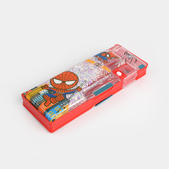 Double Sided Multi-functional Magnetic Pencil Box