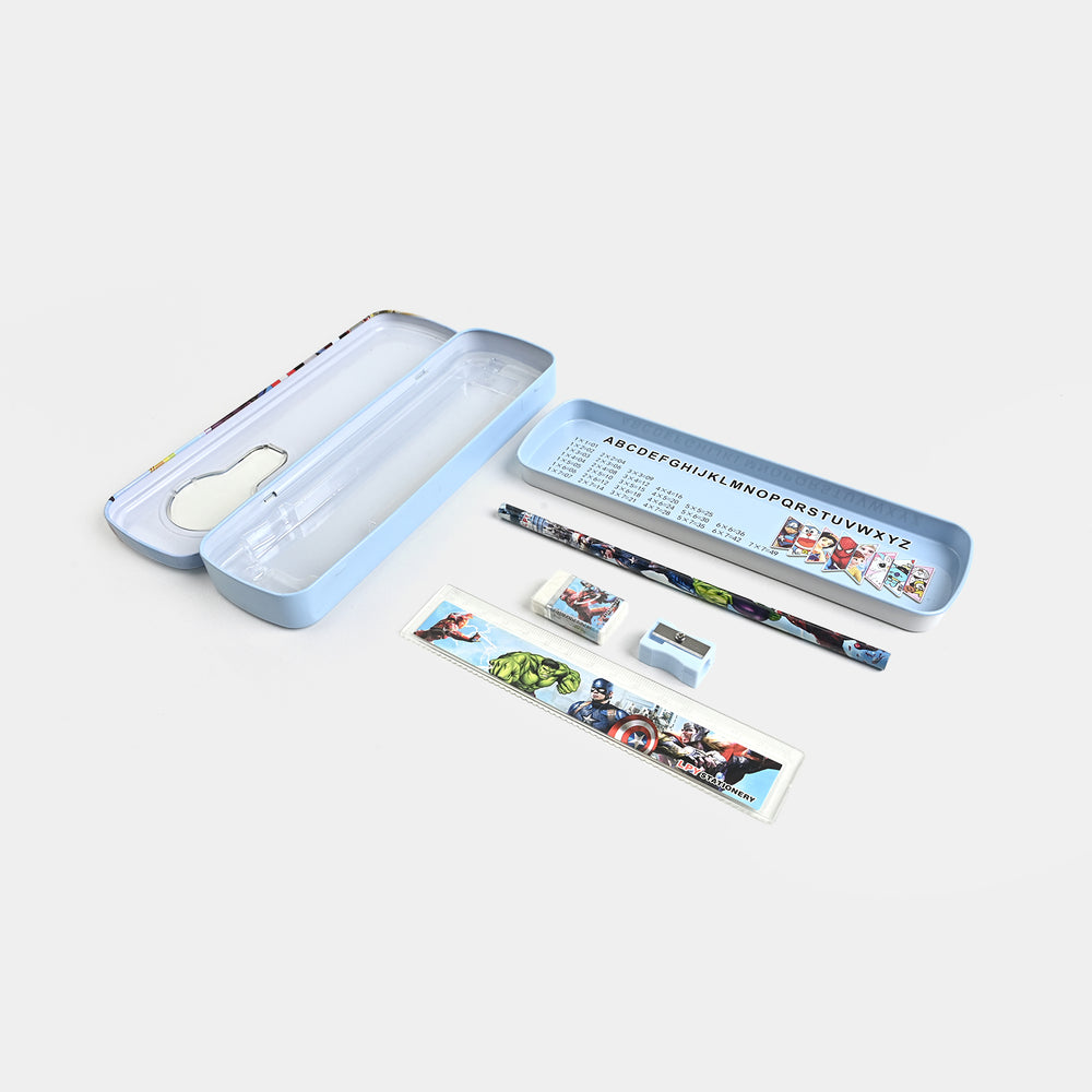 Stationary Pencil Box Metal for Kids