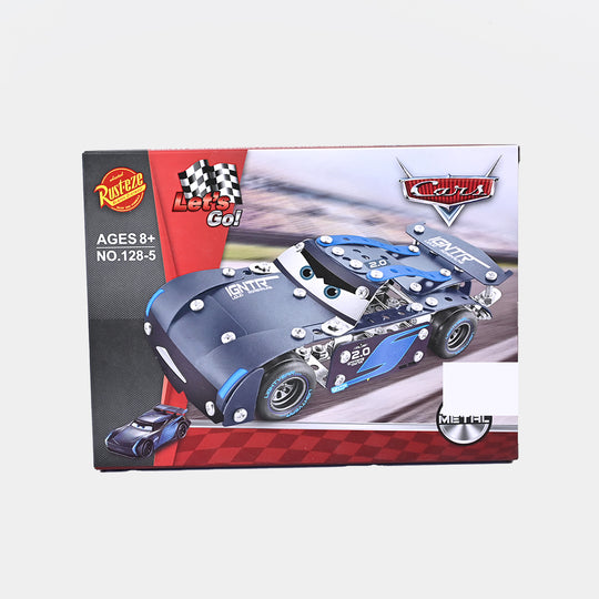 Metal Puzzle Assembly Car Set