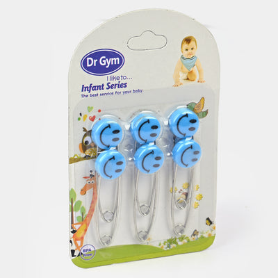 Dr Gym Baby Safety Pin 6pcs Set