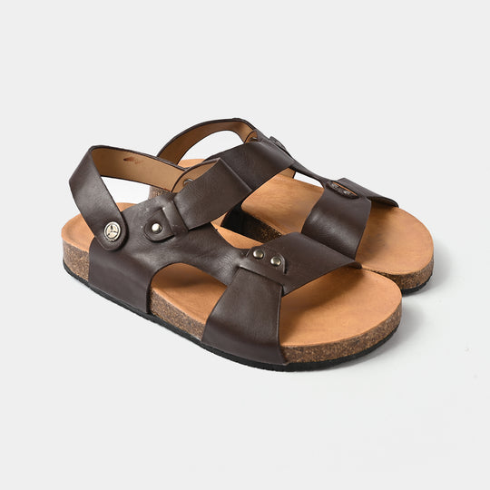 Boys Teen Sandal PD-04-BROWN