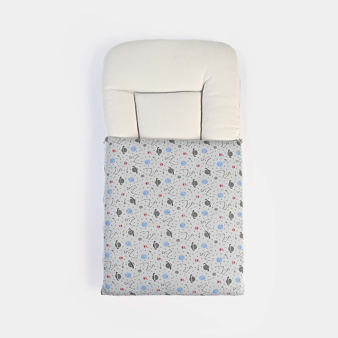 Baby Carry Nest Printed-Grey World