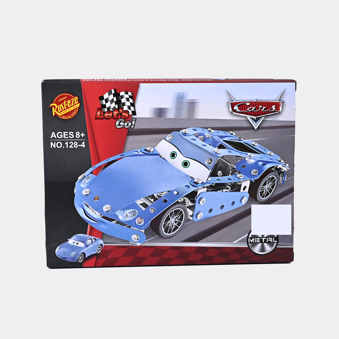 Metal Puzzle Assembly Car Set