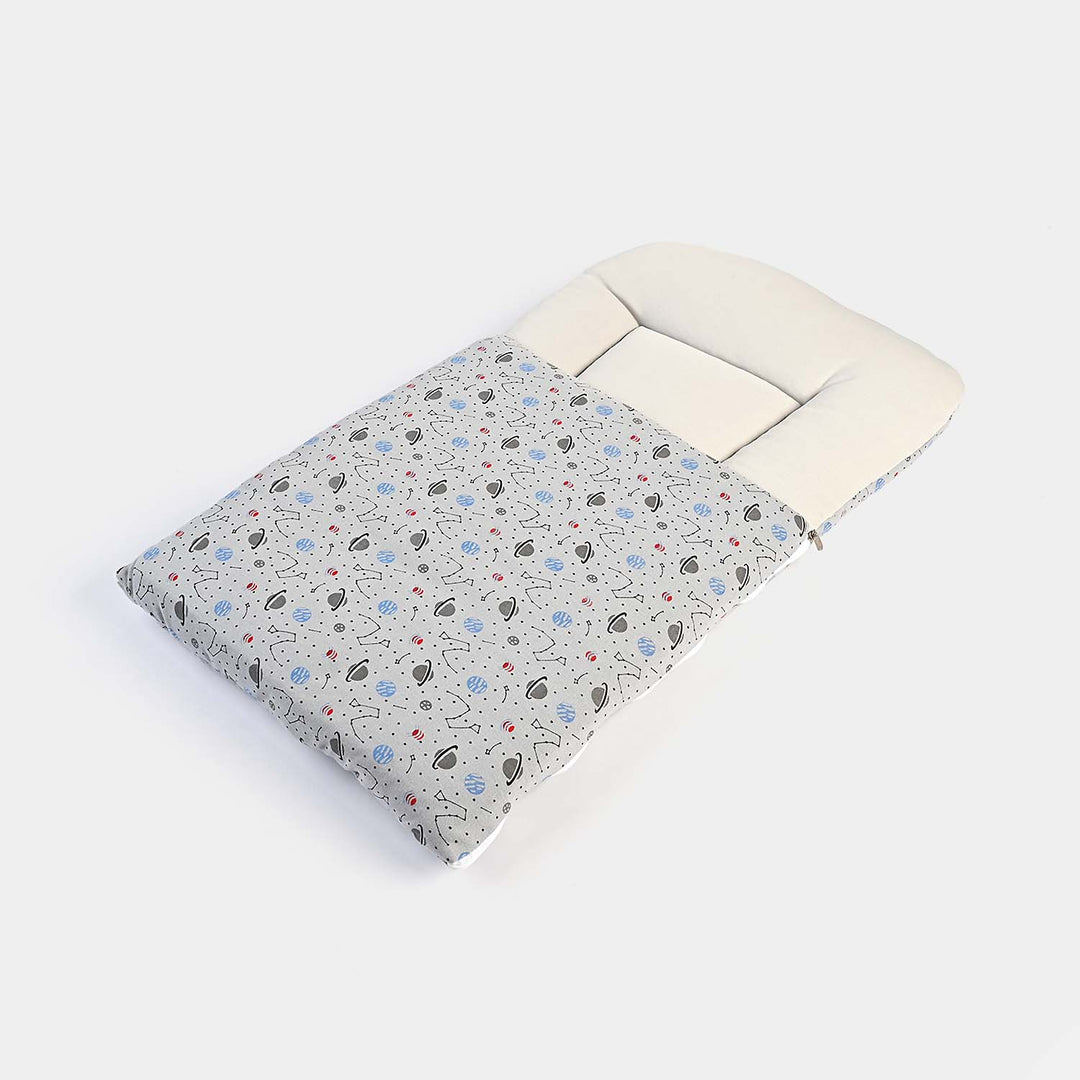 Baby Carry Nest Printed-Grey World