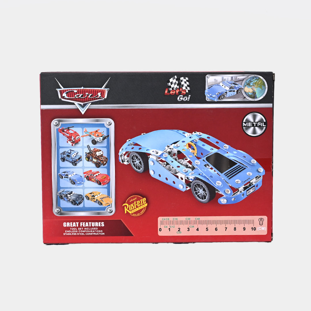 Metal Puzzle Assembly Car Set