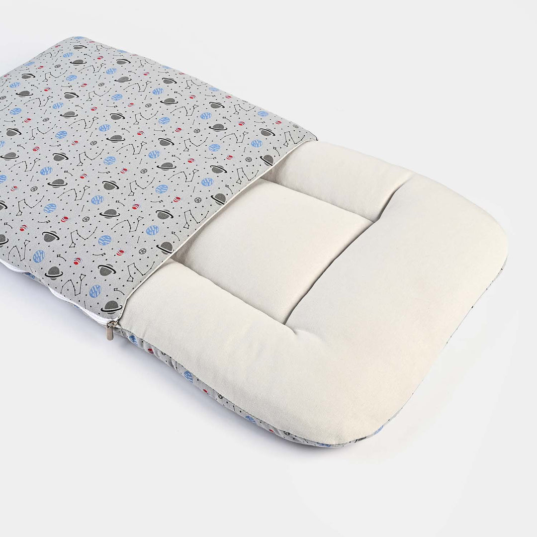 Baby Carry Nest Printed-Grey World