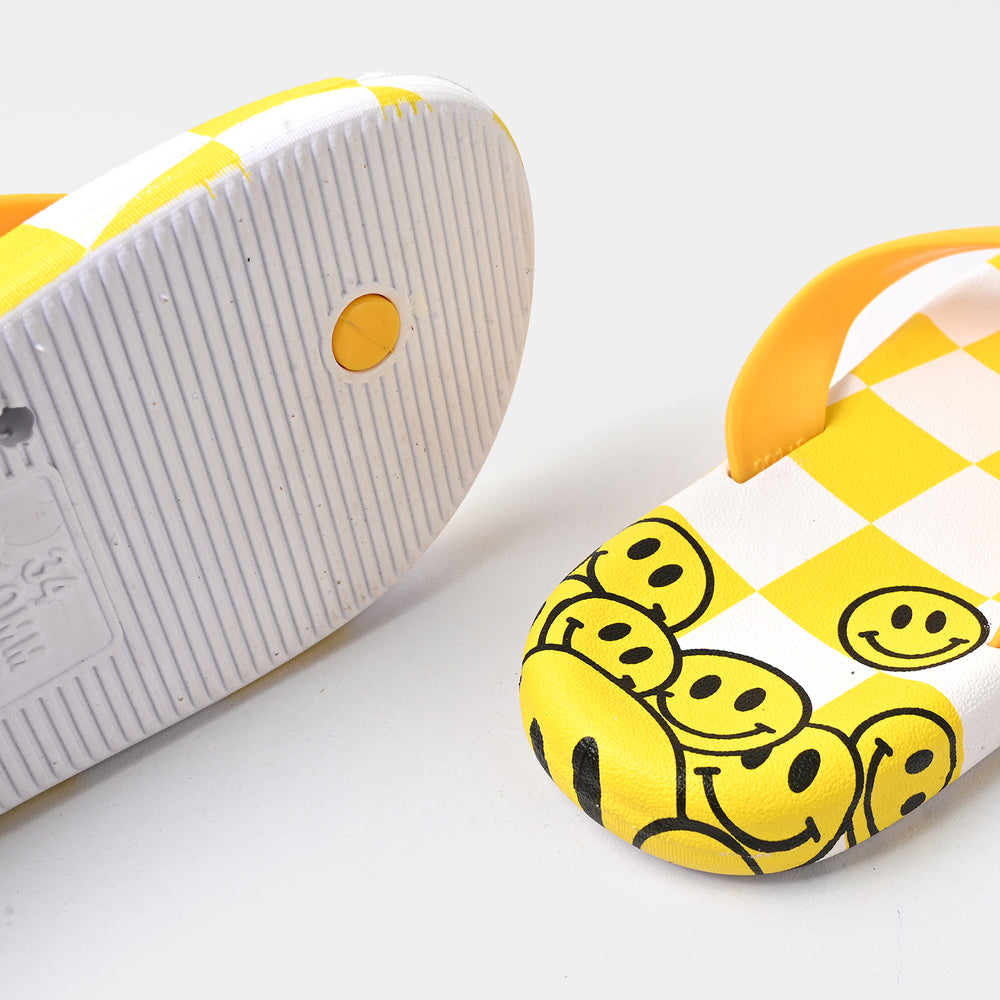 Boys Slippers 891-10-YELLOW