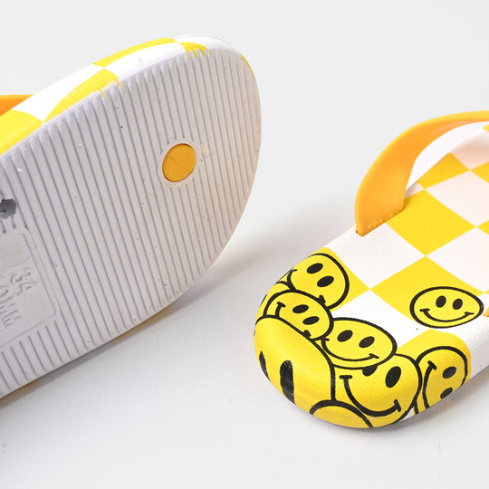 Boys Slippers 891-10-YELLOW