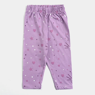 Infant Girls PC Jersey Night Wear Suit Little Star-O.Bloom
