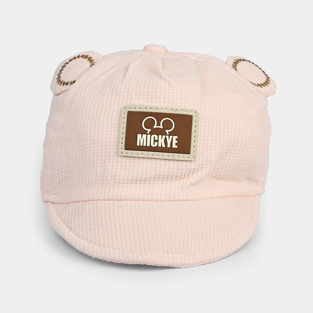 Baby Embroidered Cotton Cap | 9M+