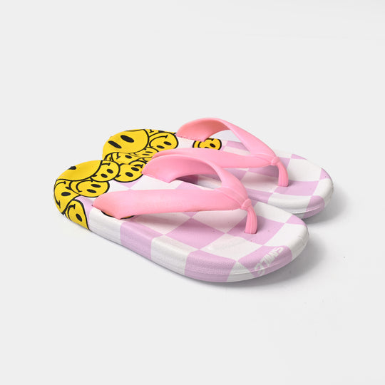 Girls Slippers 891-10-Fuchsia/Pink