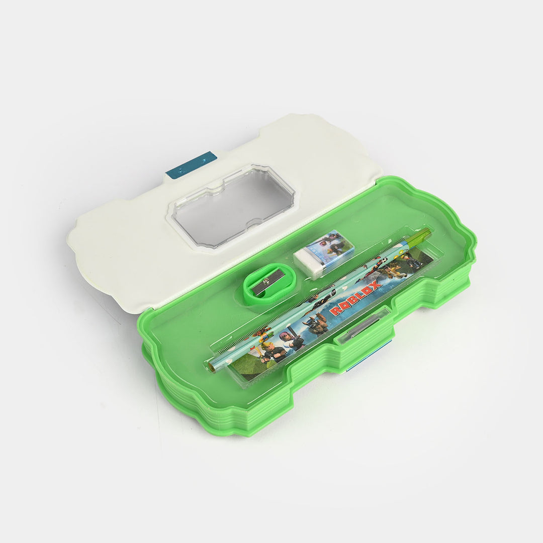 Double Sided Magnetic Stationery Set & Case/Pencil Box