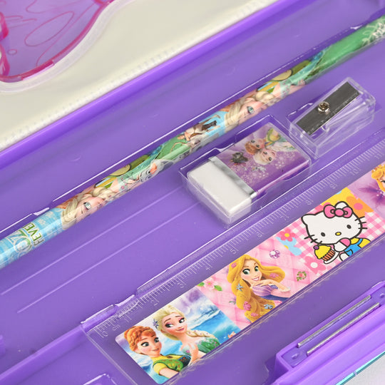 Double Sided Multi-functional Magnetic Pencil Box