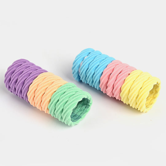 Girls Multicolor Hair Ties/Pony Set