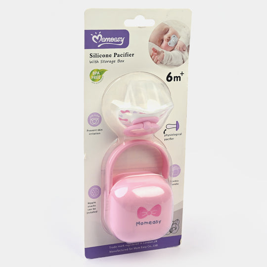 Momeasy Silicone Pacifier With Protective Cap