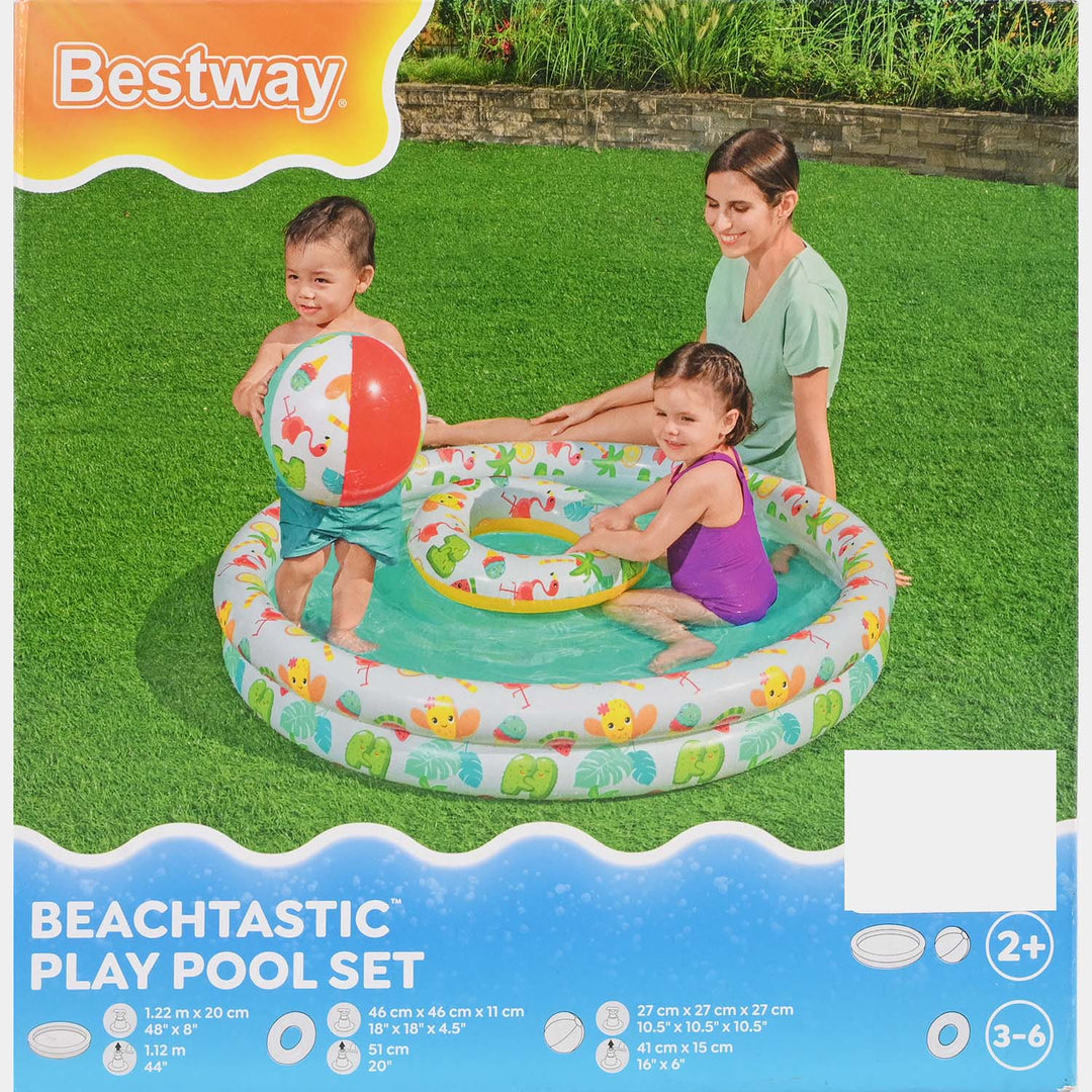 Bestway Pool With Ring Ball 48" X 8" Box | 51124