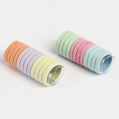 Girls Multicolor Hair Ties/Pony Set