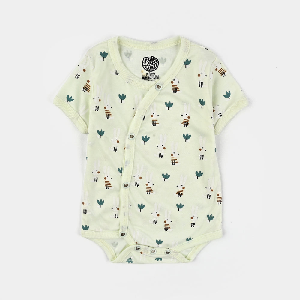Infant Baby Cotton Cut Design Romper Set (Pack of 3)