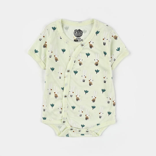 Infant Baby Cotton Cut Design Romper Set (Pack of 3)