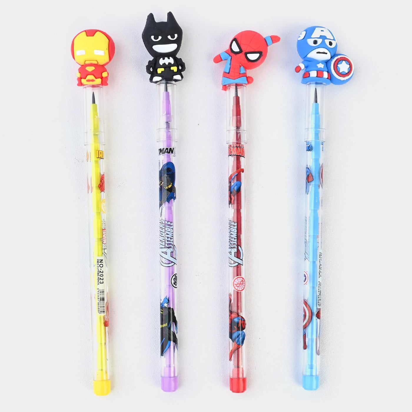 Bullet Character Pencil | 4PCs