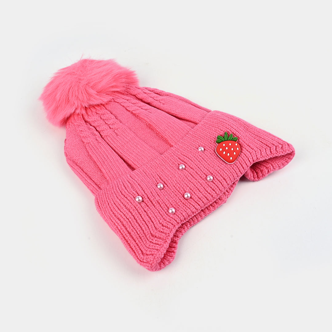 Baby Winter Woolen Cap/Hat - 12M+