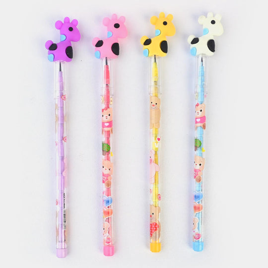 Cute Character Pencil | 4PCs