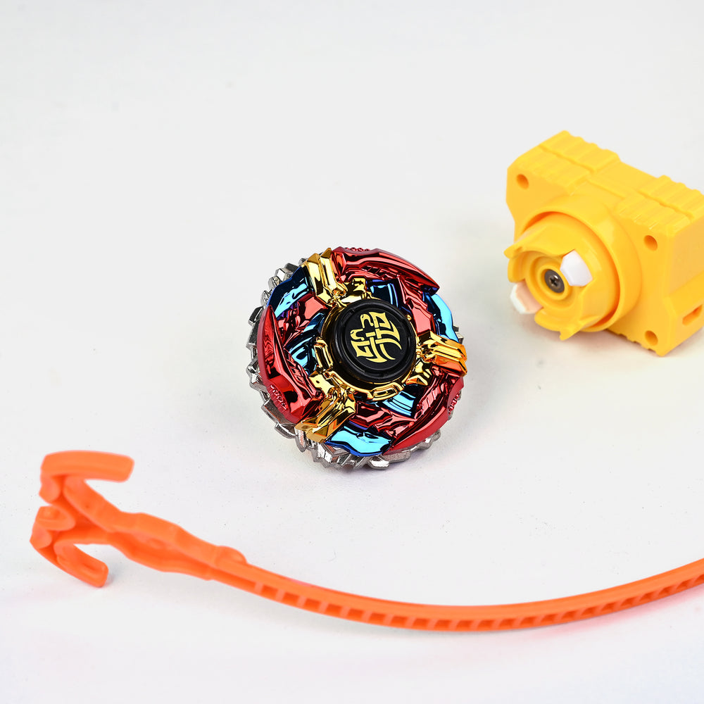 Alloy Gyro Spinning Top Battle Set