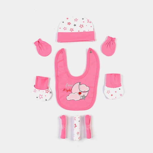 Baby Infant Starter Set 11 Pcs Star-Pink