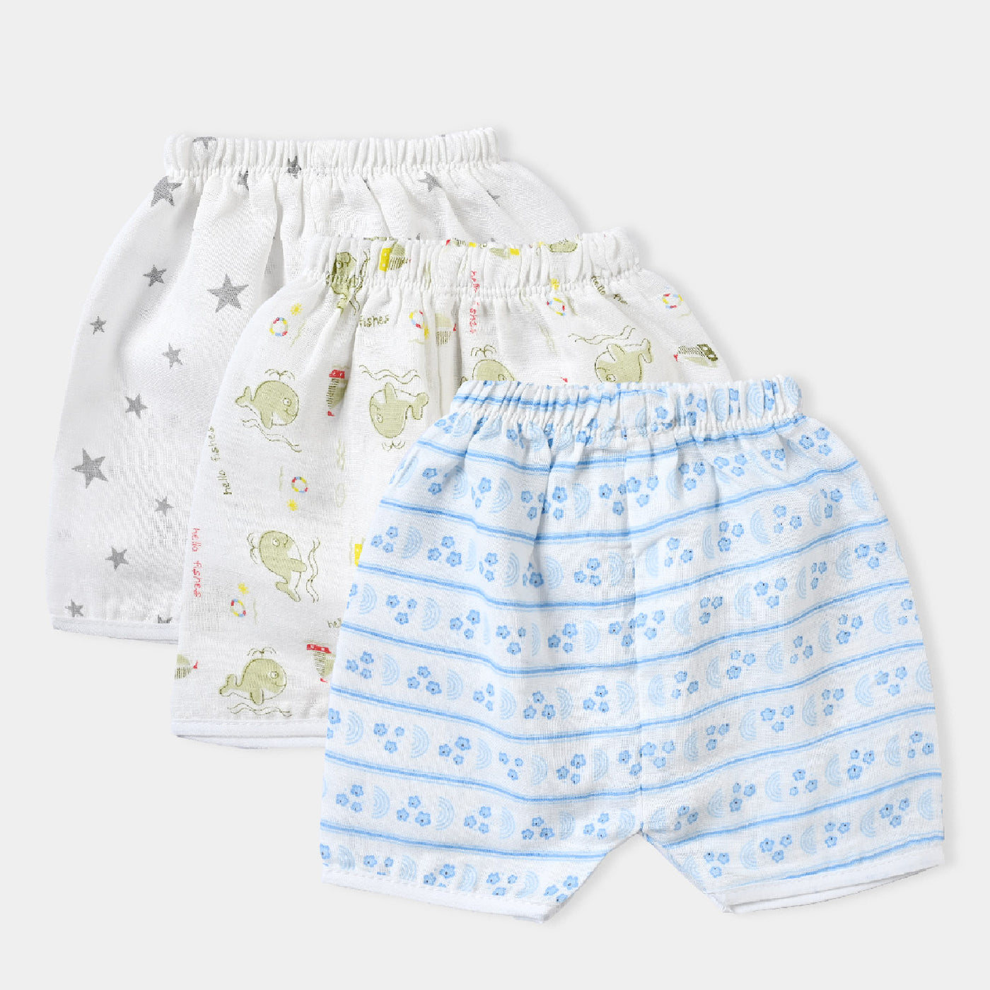 Pack Of 3 Infant Summer Panty | 3-6Months