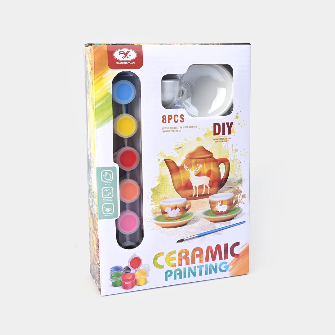 DIY Tea Painting Set for Kids