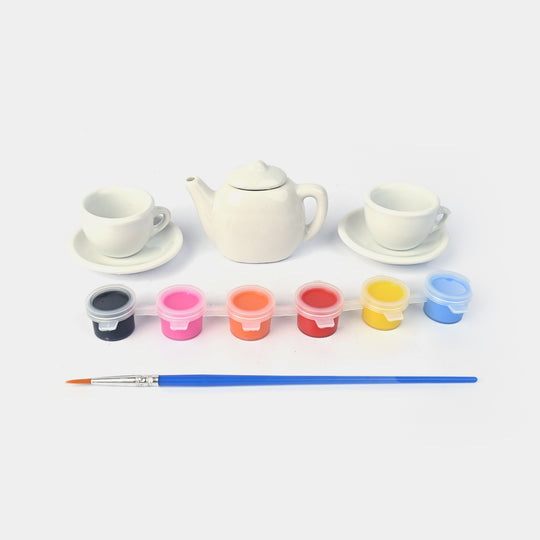 DIY Tea Painting Set for Kids