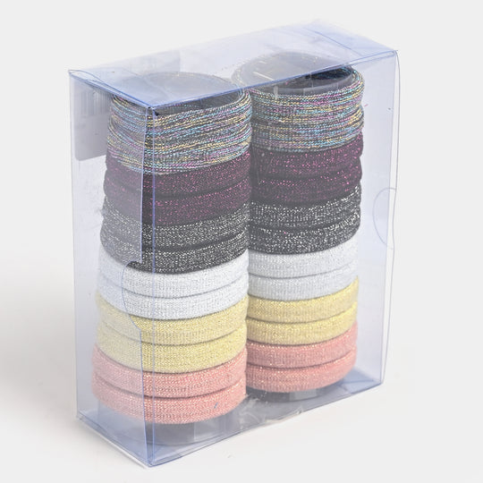 Girls Multicolor Hair Ties/Pony Set