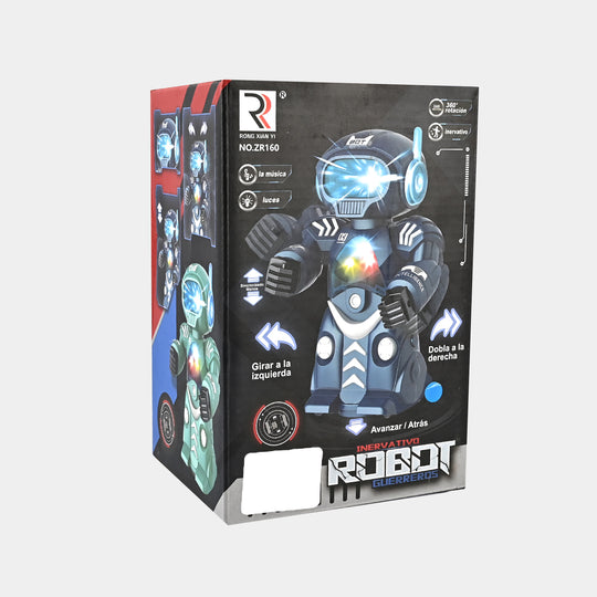 Robot With Light & Music For Kids