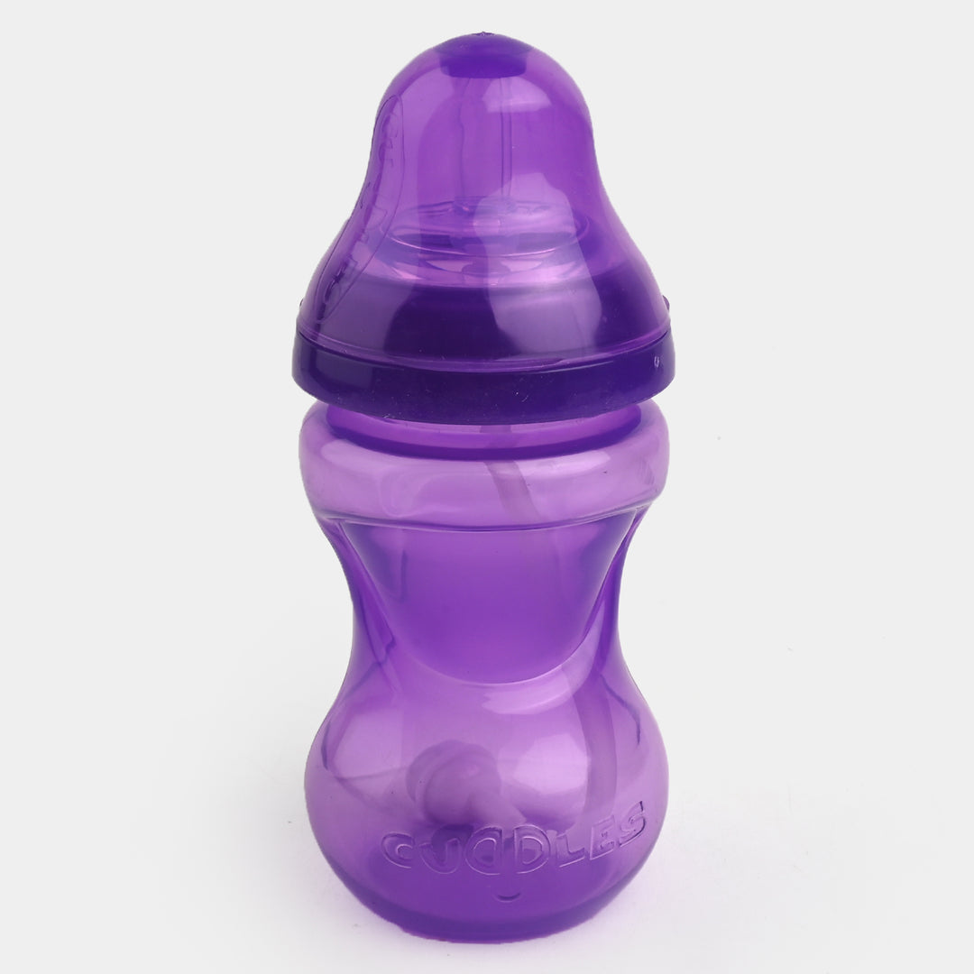 Cuddles Active Kids Straw Cup - 225ml/8oz-Purple