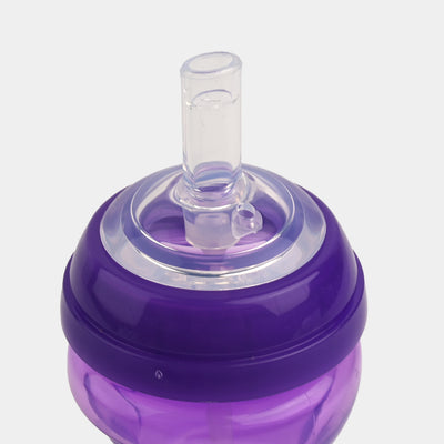 Cuddles Active Kids Straw Cup - 225ml/8oz-Purple