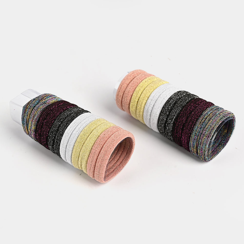 Girls Multicolor Hair Ties/Pony Set