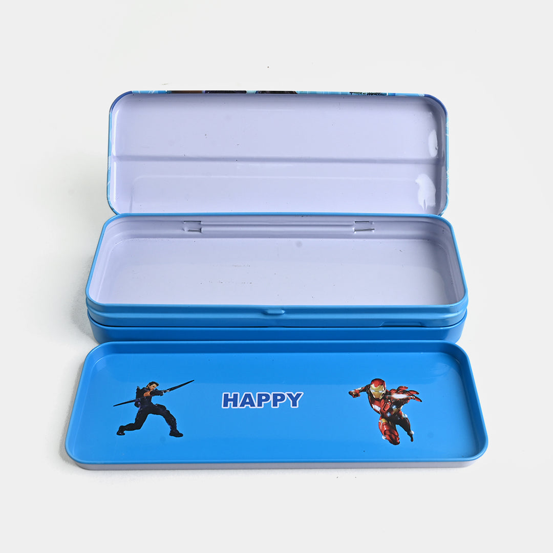 Stationary Pencil Box Metal for Kids