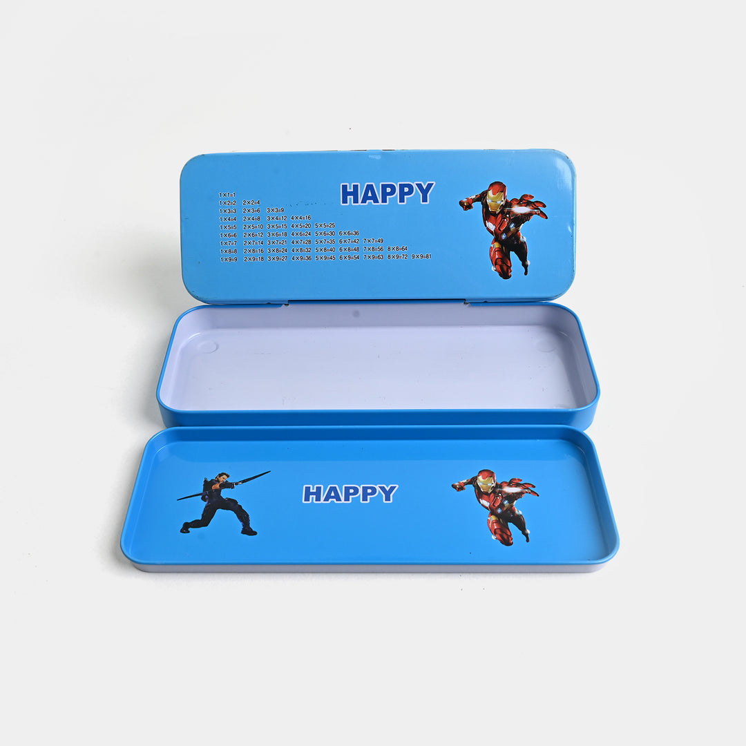 Stationary Pencil Box Metal for Kids