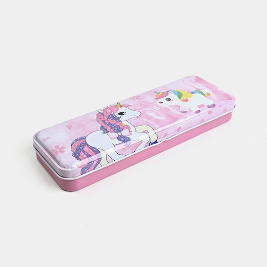 Stationary Pencil Box Metal for Kids