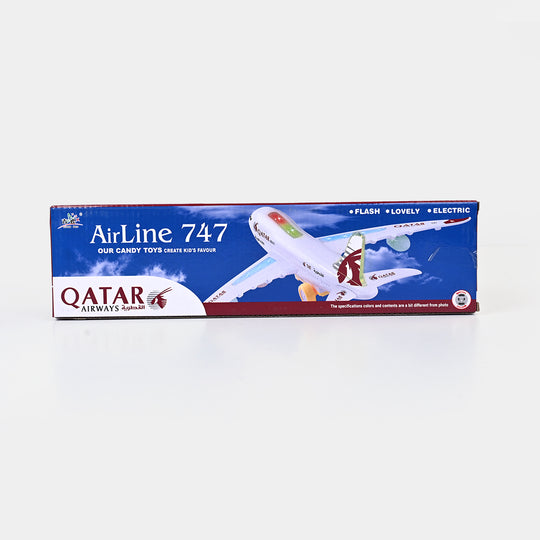 Electric Universal Plane with Lights & Sound