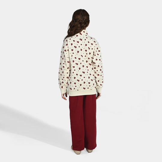 Girls Jersey/Terry 2 Piece Suit