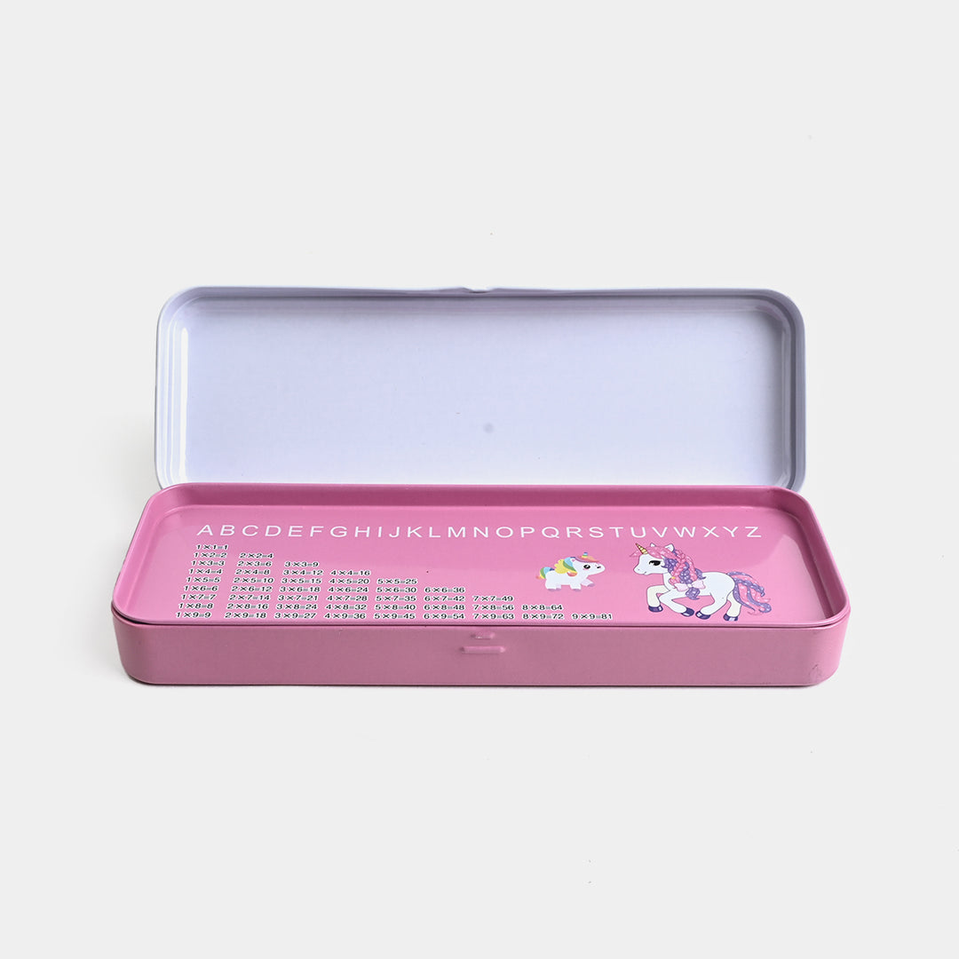 Stationary Pencil Box Metal for Kids