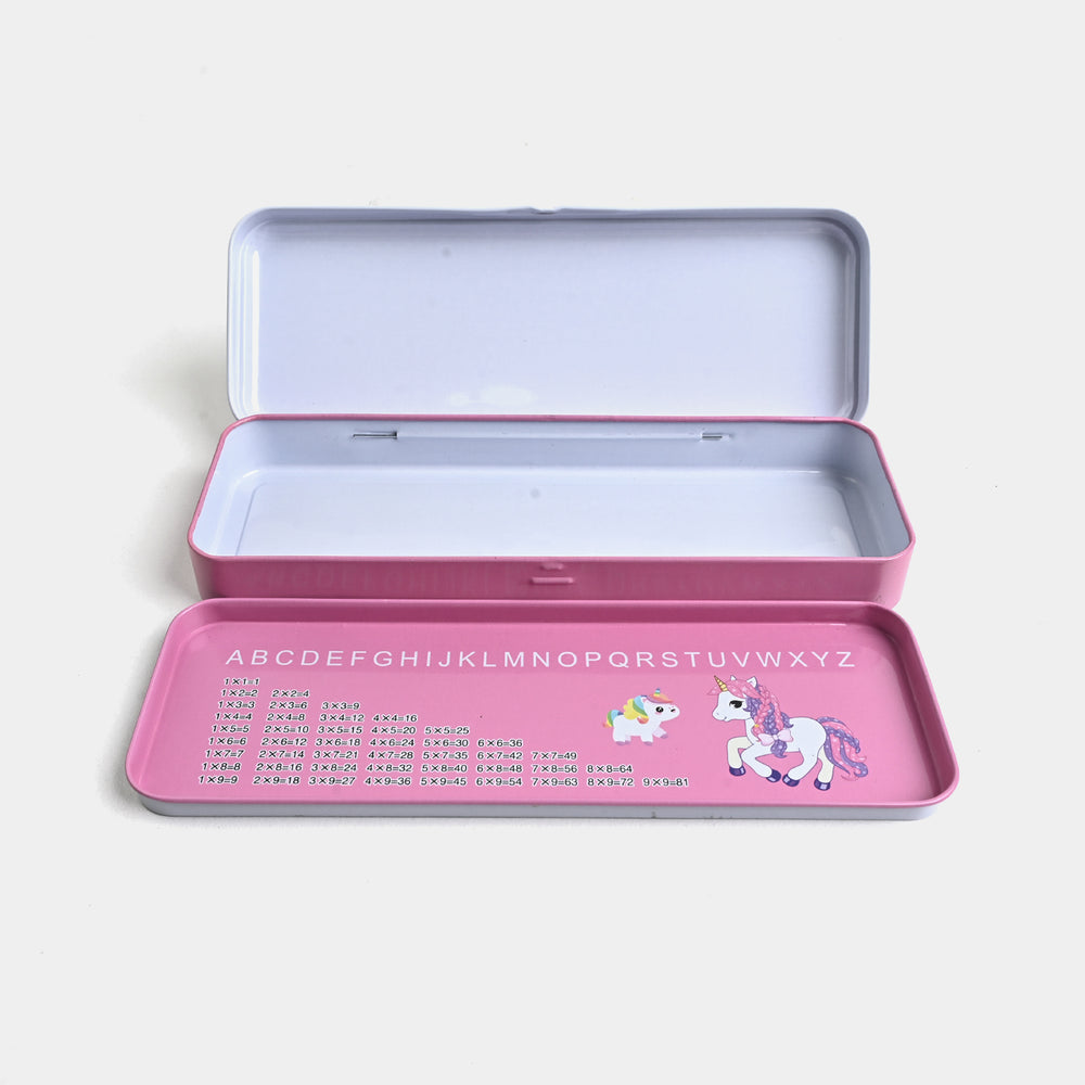 Stationary Pencil Box Metal for Kids